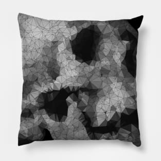 Low Poly Skull Pillow