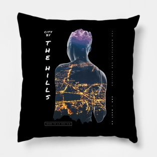 City Art - Cool Silhouette Pillow