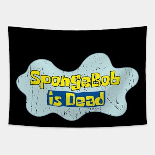 spongebob is dead Tapestry