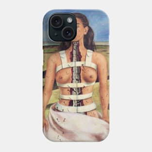 The Broken Column by Frida Kahlo Phone Case