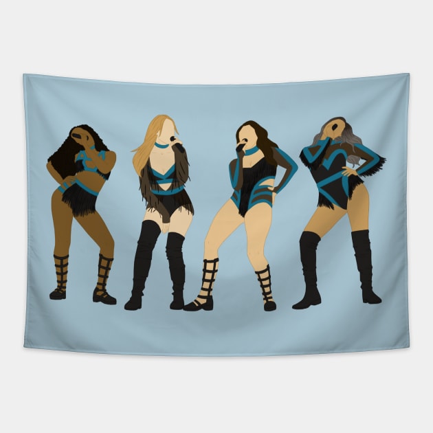 Little Mix Get Weird tour black outfit OT4 Tapestry by maxtrology