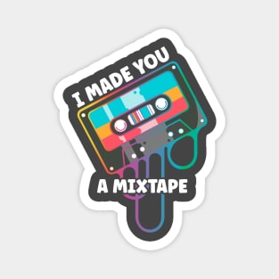 Mixtape 80s 90s Retro Vintage Costume For Men Women Magnet