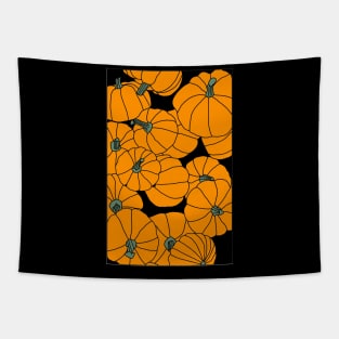 Halloween Pumpkins Tapestry