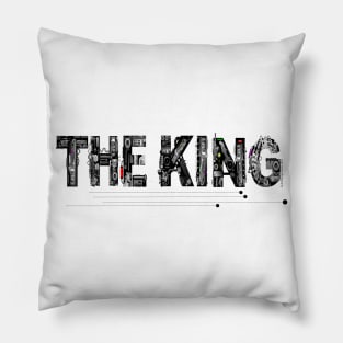 The King Letter Pillow