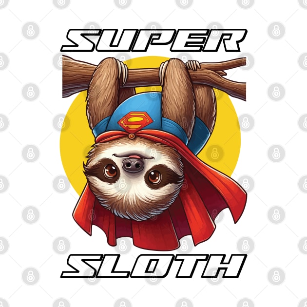 Super Sloth by Quirkypieces