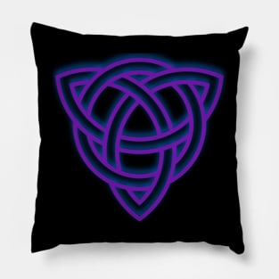 Purple Celtic Knot Pillow