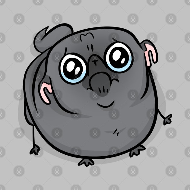 Puggy Pathos by Inkpug