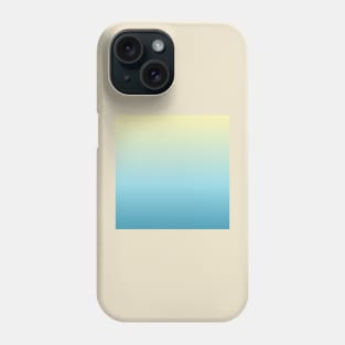 Aqua gradient Phone Case