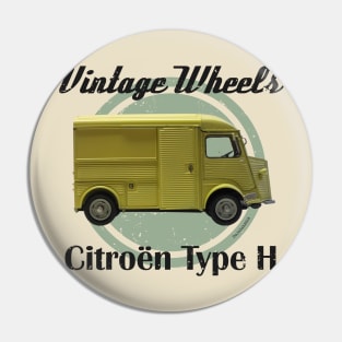 Vintage Wheels - Citroën Type H Pin