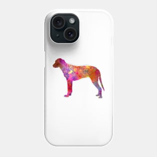 Finnish Hound in watercolor Phone Case