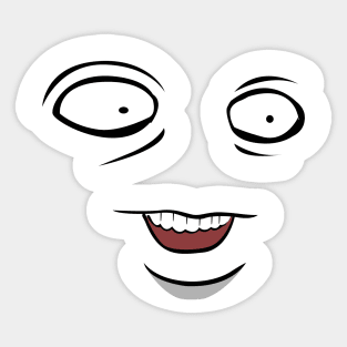 Man Face Roblox Sticker