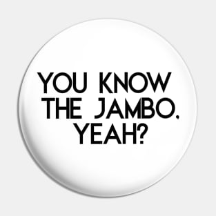 JAMBO The Secret Soldiers (black) Pin