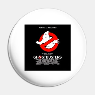 Ghost Buster Orignal Movie Poster Pin