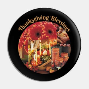 Thanksgiving Blessings Pin