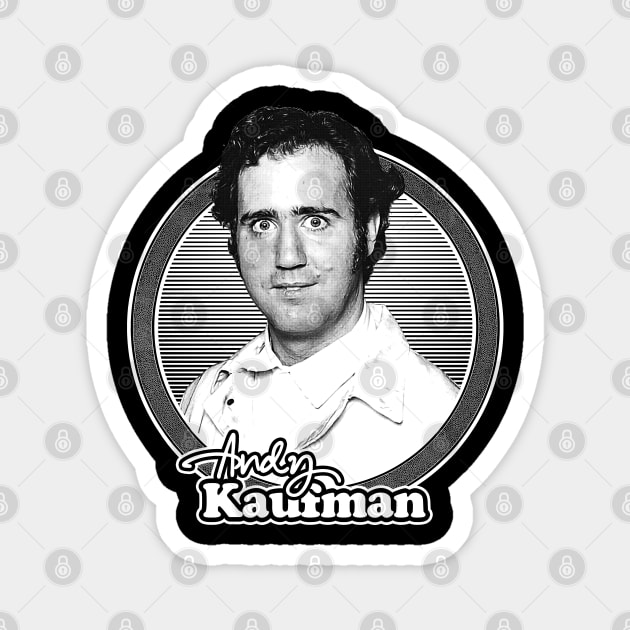 Andy Kaufman /// Retro Fan Aesthetic Design Magnet by DankFutura