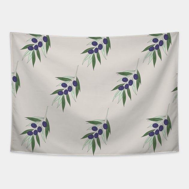 Olive Olea Tapestry by With Nadira