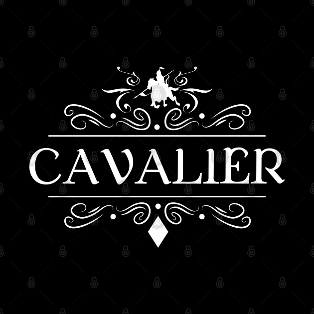 Cavalier Character Class TRPG Tabletop RPG Gaming Addict by dungeonarmory