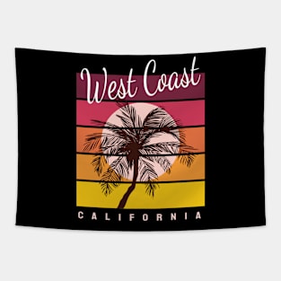 west coast california Tapestry