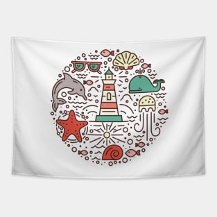 Lighthouse Tapestry