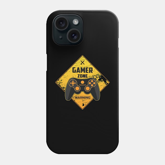 Gamer Zone Phone Case by Hispaniola-Fineart