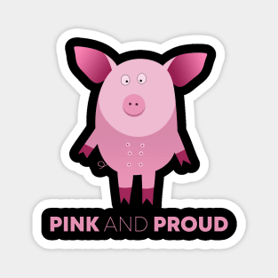 Pink Pig Magnet