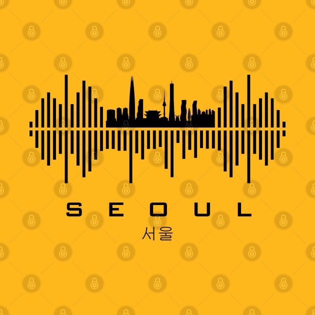 Seoul (서울) Soundwave by blackcheetah