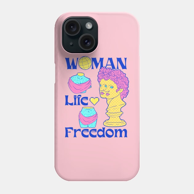 "Just A Girl Who Chooses Happy And Freedom In Life " Phone Case by i am Cuta