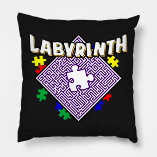 Labyrinth T-Shirts Pillow