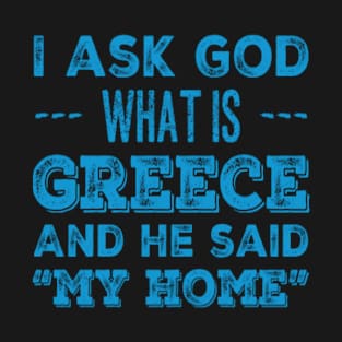 Summer In Greece - Greek Islands T-Shirt