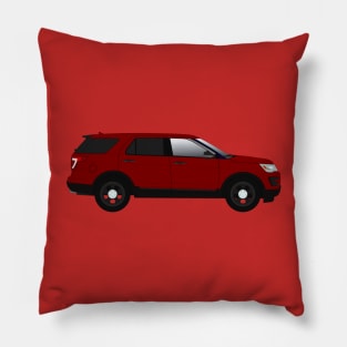 Red Explorer Pillow