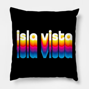 70s Retro Color Style Isla Vista Apparel Womens - Isla Vista Pillow