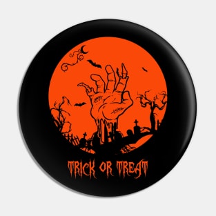 Trick Or Treat tee design birthday gift graphic Pin