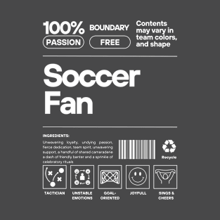 SCTX005 - Soccer Fan, Product Description T-Shirt