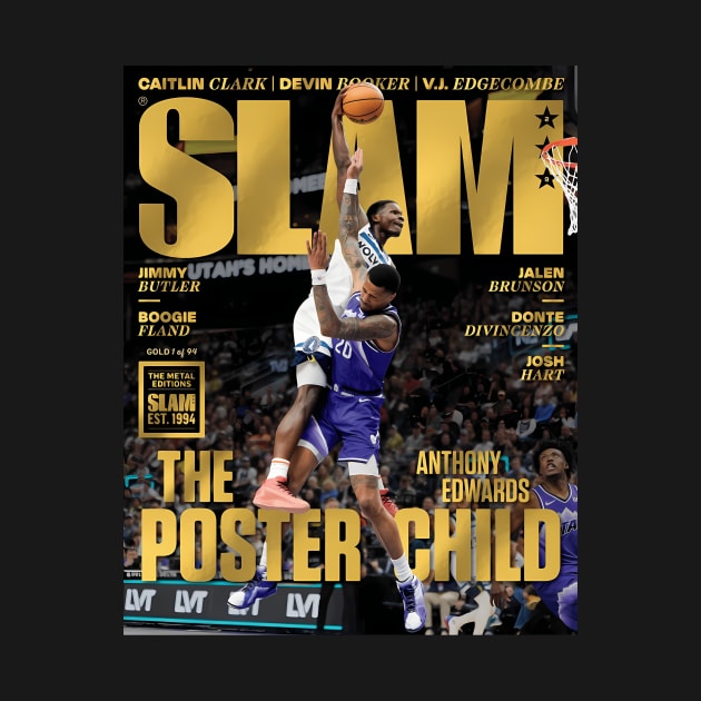 Anthony Edwards Slam Cover