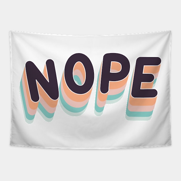 NOPE Tapestry by laimutyy