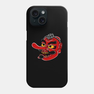 Japanese Tengu Mask Phone Case