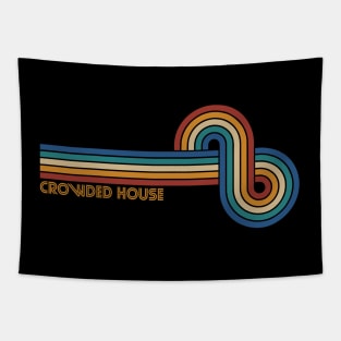 Crowded House Musical Note Tapestry