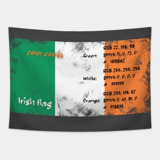 Ireland. Irish flag. Tapestry