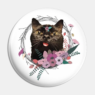 Funny Cat Pin