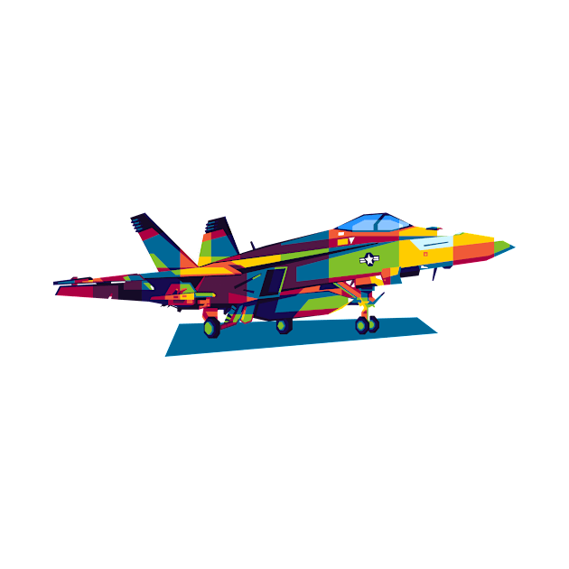 F/A-18 Super Hornet by wpaprint