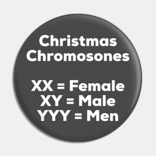 Christmas Chromosones Pin