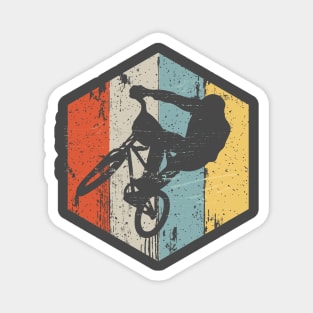 Vintage Retro Look BMX 70s 80s 90s Design Gift Magnet