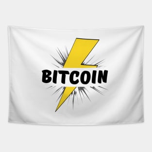 Bitcoin lightning bolt crypto Tapestry