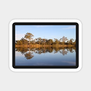 Late Afternoon Reflections on the River Murray Magnet