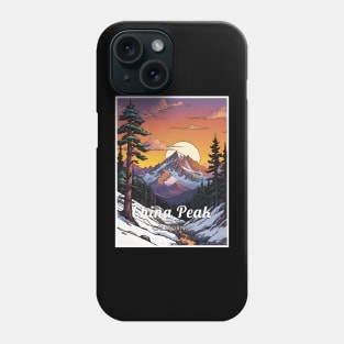 China peak ski California usa Phone Case