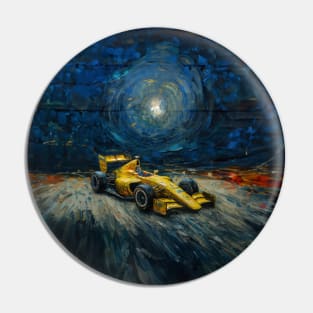 Formula one paint vintage Pin