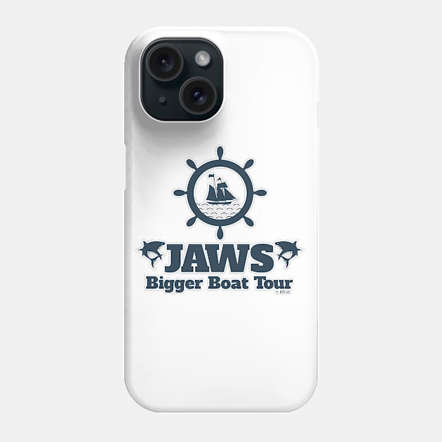 JAWS Movie Bigger Boat Tour Phone Case by Naumovski