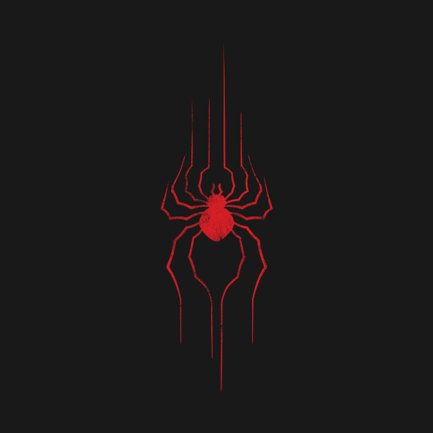 Spider (red) by Trashy_design