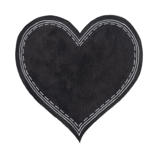 Black Ink Heart T-Shirt