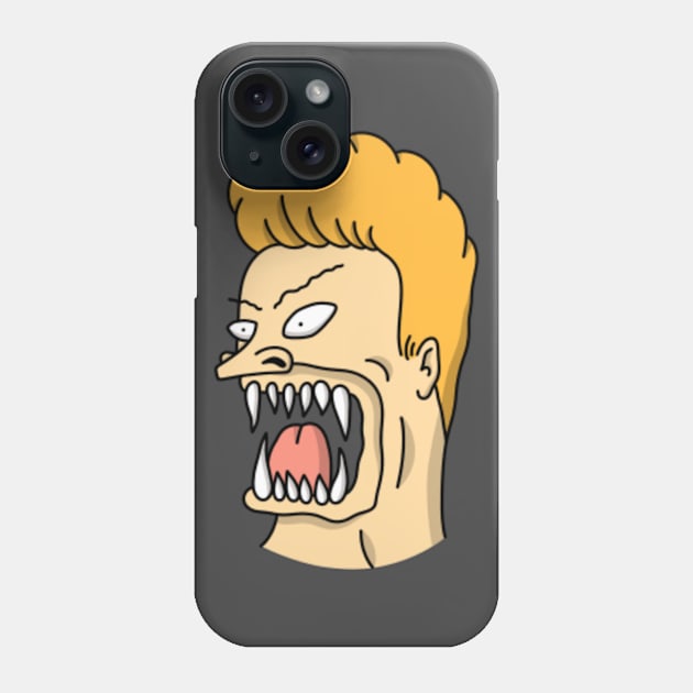 Sucky Beavis and Butt-head Phone Case by robchick